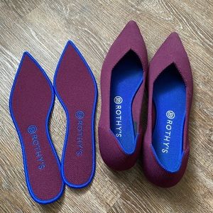 Rothys Pointed Toe - orchid